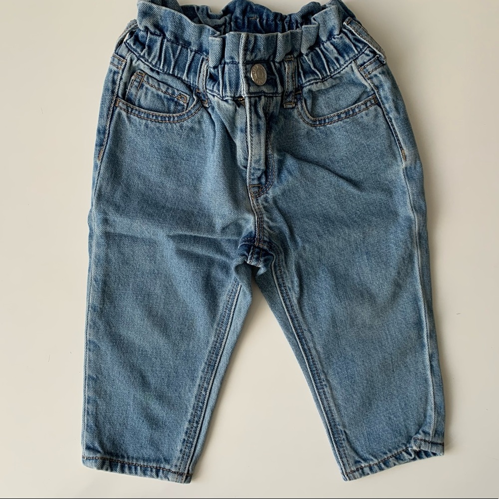 GAP baby girl toddler 24m mom jeans